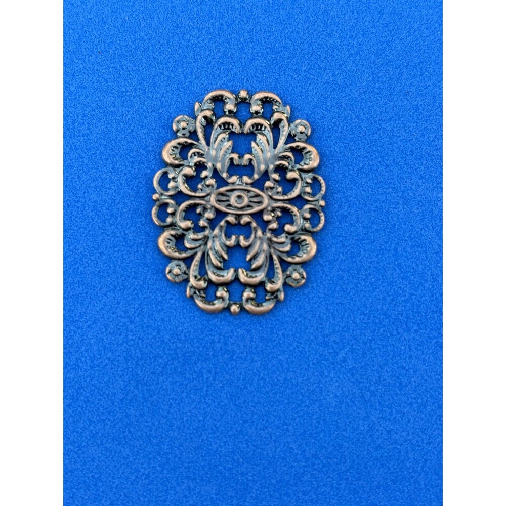 Costume Filigree Ring Lot (38 Total) Fashion Jewelry Brass/Aluminum? Adjustable